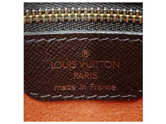 Louis Vuitton Damier Canvas Tote Bag Braun - Ansicht 6
