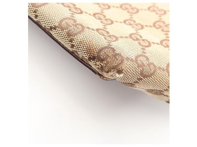 Gucci GG Canvas Tragetasche Braun Beige - Ansicht 7