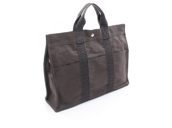 Borsa Tote Herline MM di Hermès Marrone - vista 2