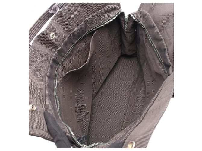Borsa Tote Herline MM di Hermès Marrone - vista 3