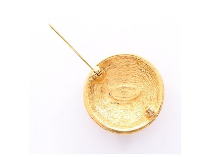 Spilla Placcata Oro Chanel Coco Mark D'oro - vista 2