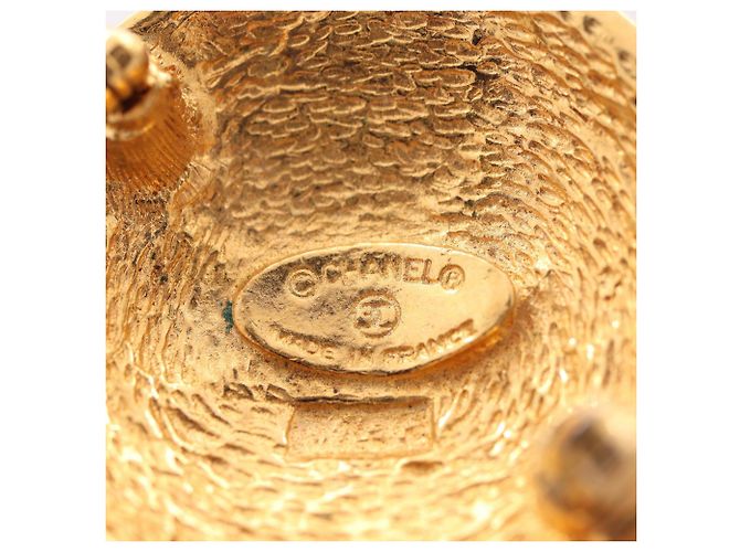 Spilla Placcata Oro Chanel Coco Mark D'oro - vista 3