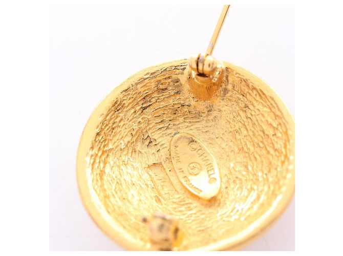 Spilla Placcata Oro Chanel Coco Mark D'oro - vista 4