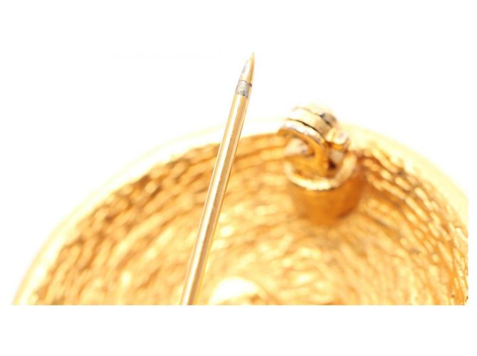 Spilla Placcata Oro Chanel Coco Mark D'oro - vista 7