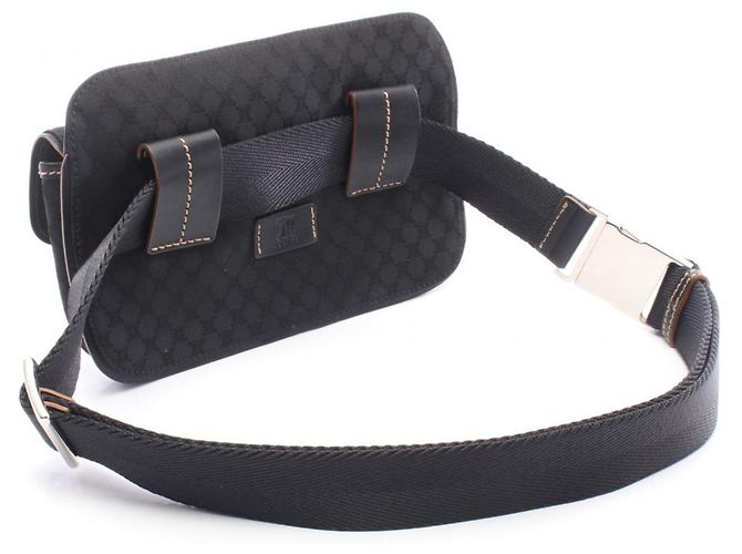 Céline Borsa a vita/borsa a mano Celine Macadam Marrone Nero - vista 2