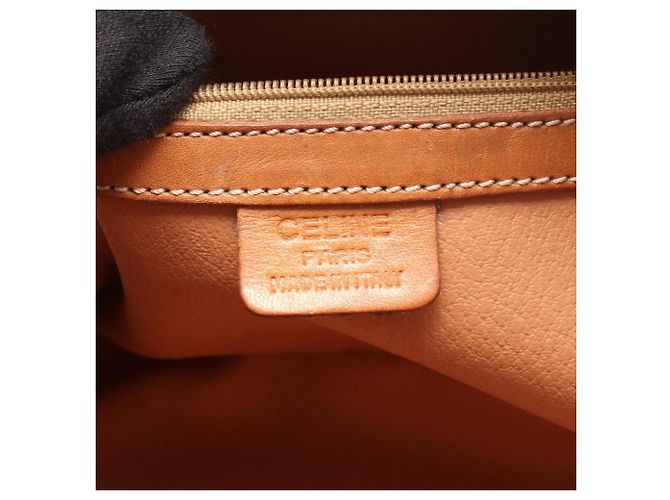 Céline Bolsa Celine Macadam em marrom - vista 4