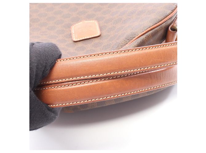 Céline Bolsa Celine Macadam em marrom - vista 6