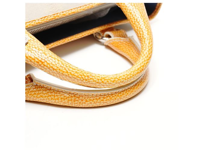 Céline Borsa a mano in tela Macadam Boogie di Celine Beige - vista 11