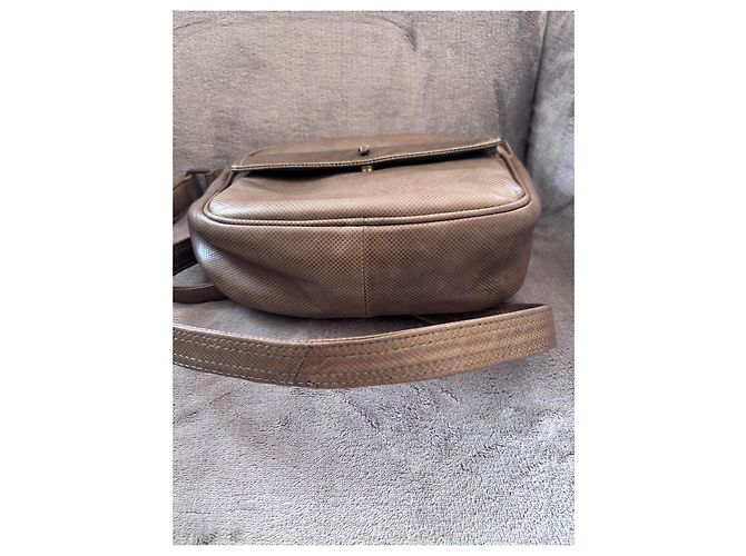 Bottega Veneta Borsa in pelle realizzata in pelle Marrone - vista 4