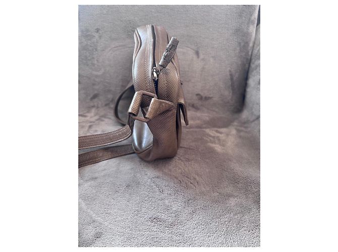 Bottega Veneta Borsa in pelle realizzata in pelle Marrone - vista 7