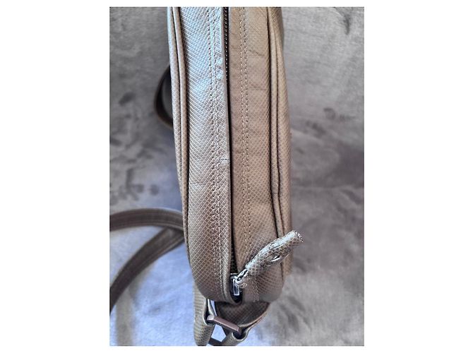 Bottega Veneta Borsa in pelle realizzata in pelle Marrone - vista 8