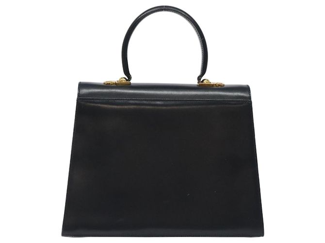 Salvatore Ferragamo Convertible Top Handle Leather Nero - vista 2