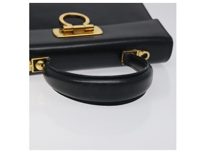 Salvatore Ferragamo Convertible Top Handle Leather Nero - vista 7