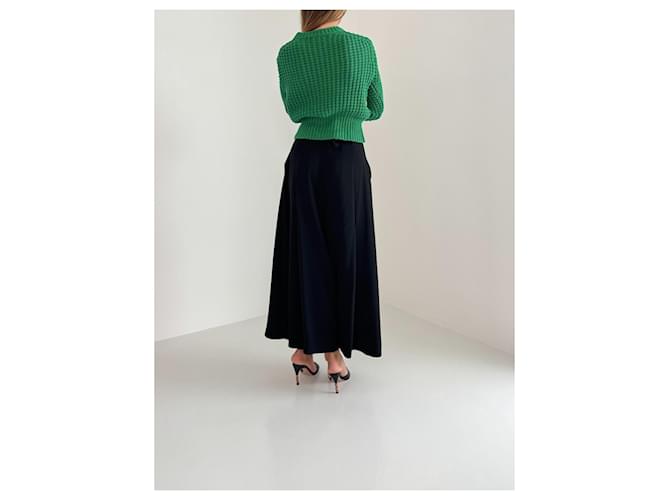 Suéter de algodão verde Acne Studios - vista 8