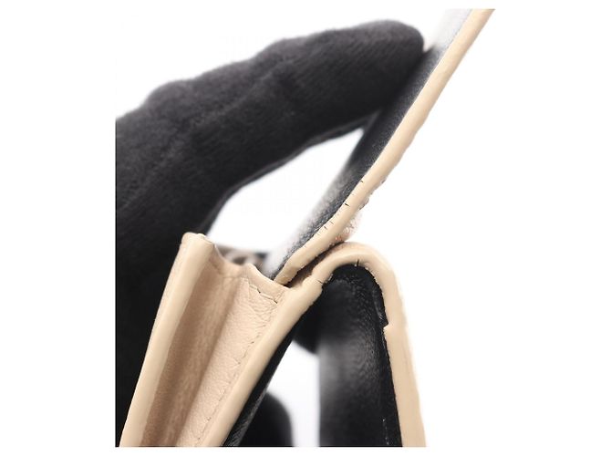 Billetera Mini Everyday Balenciaga Beige - vista 6