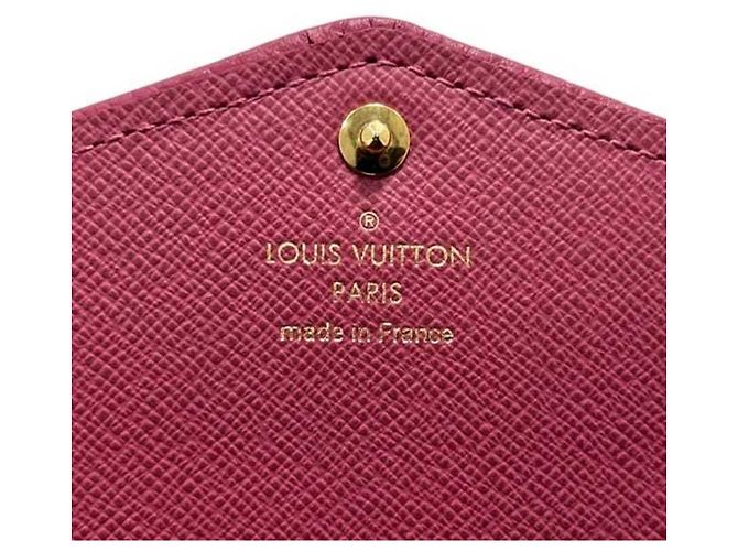 Billetera Larga Bi-Fold Louis Vuitton Castaño Rosa Monograma - vista 8