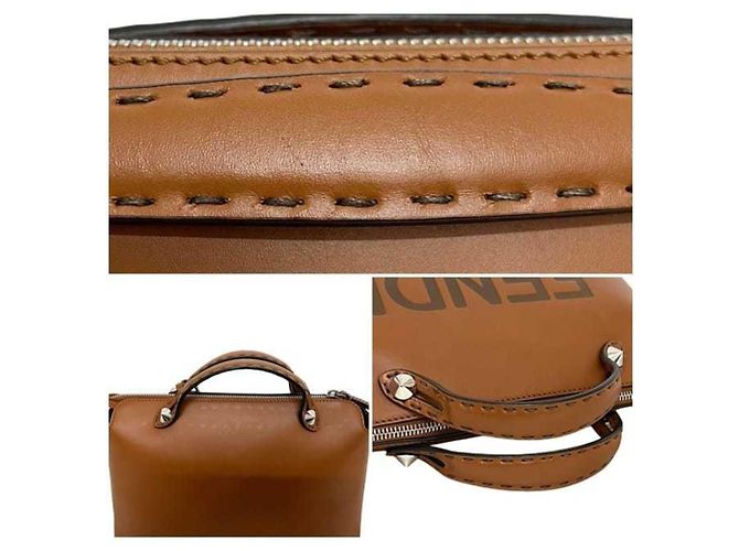 Borsa a spalla Fendi By The Way, Media, Marrone - vista 11