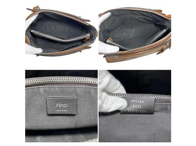 Borsa a spalla Fendi By The Way, Media, Marrone - vista 4