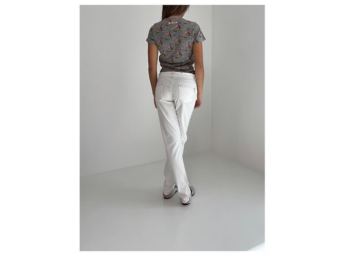 Camiseta Marc Jacobs Gris con Estampado Pin-up de Algodón Multicolor - vista 8