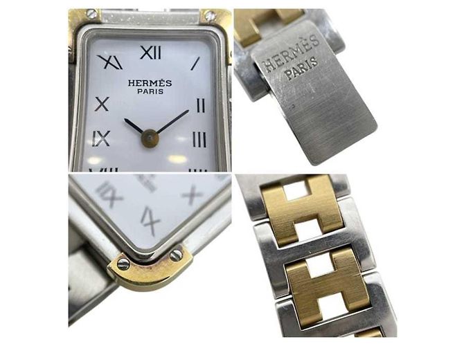 Reloj de pulsera de acero inoxidable Hermès Croisière - vista 7