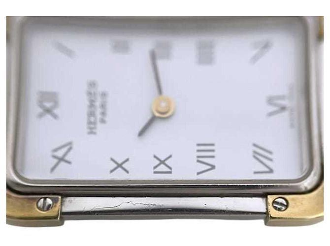 Reloj de pulsera de acero inoxidable Hermès Croisière - vista 8