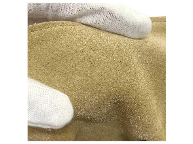 Borsa a Spalla Flamenco Knot di Loewe Beige Marrone scuro - vista 5