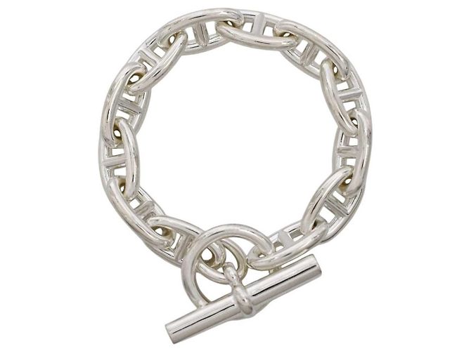Bracciale Chaine d'Ancre GM di Hermès Argento - vista 2