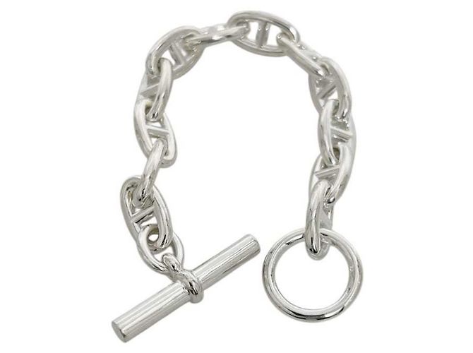 Bracciale Chaine d'Ancre GM di Hermès Argento - vista 4