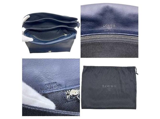 Borsa a Spalla 2 Vie Loewe Blu Navy - vista 4
