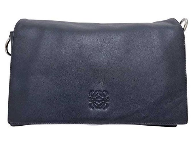 Borsa a Spalla 2 Vie Loewe Blu Navy - vista 8