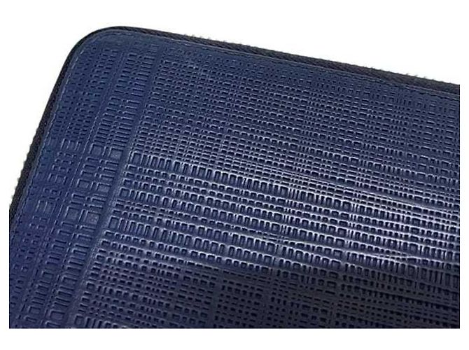 Loewe Navy Leather Long Wallet Navy blue - view 11