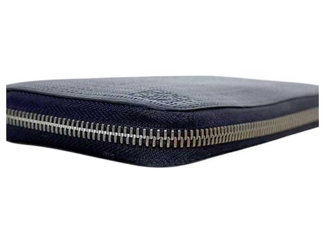Loewe Navy Leather Long Wallet Navy blue - view 7