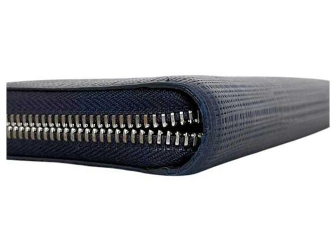 Loewe Navy Leather Long Wallet Navy blue - view 8