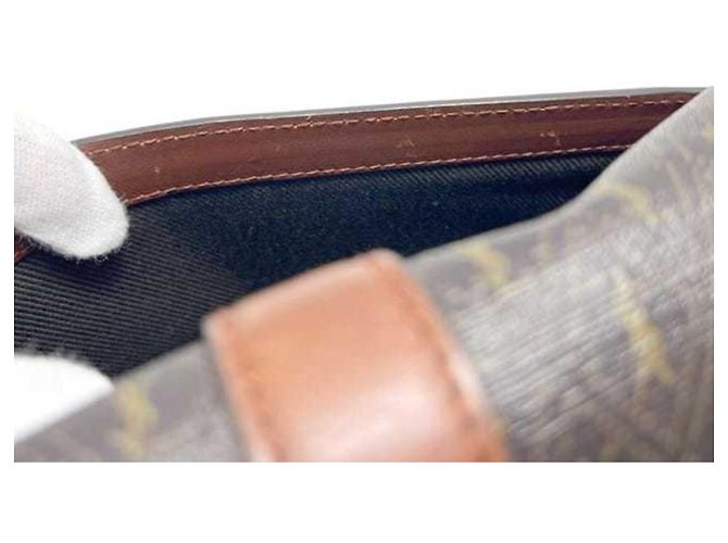 Saint Laurent Schultertasche Braun Dunkelbraun - Ansicht 8