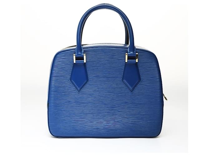 Borsa Louis Vuitton Epi Sablon Blu - vista 2