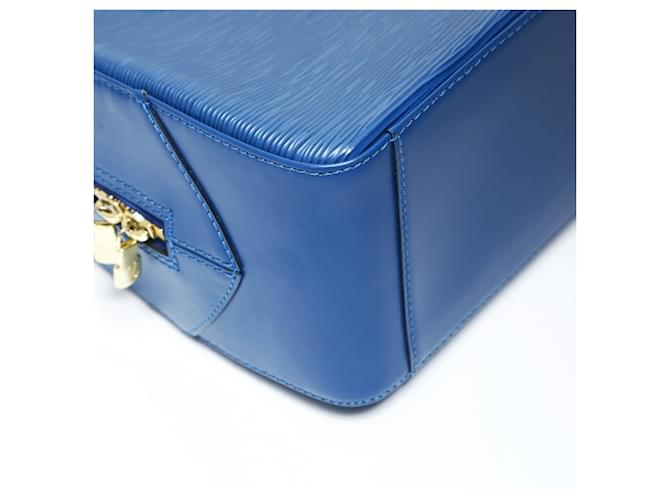 Borsa Louis Vuitton Epi Sablon Blu - vista 5