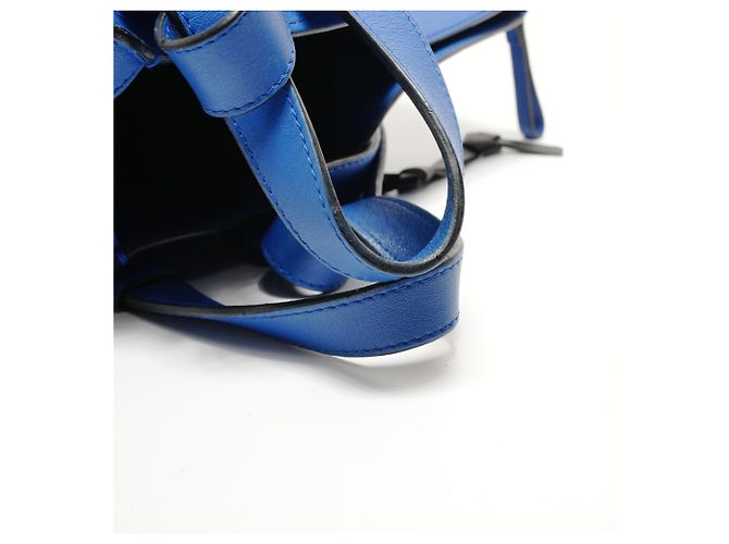 Bolso de cuero Hammock Loewe 2 en 1 Azul - vista 12