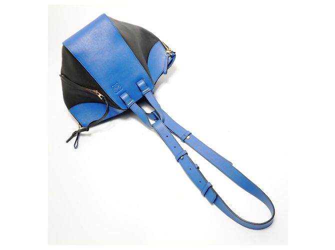 Bolso de cuero Hammock Loewe 2 en 1 Azul - vista 8