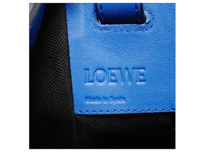 Bolso de cuero Hammock Loewe 2 en 1 Azul - vista 9