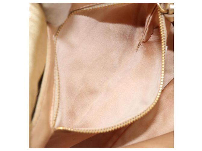 Borsa a Spalla Miu Miu in Paillettes Dorate Auth LNZ632 - vista 21