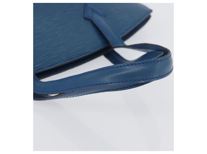LOUIS VUITTON Borsa a Spalla Epi Saint Jacques Blu M52275 LV Auth SW2284 - vista 7