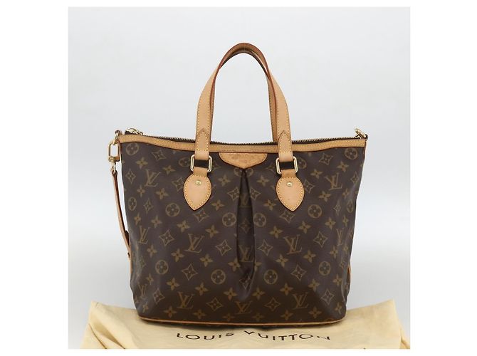 LOUIS VUITTON Borsa Tote Monogram Palermo PM M40145 LV Auth am11105A Monogramma - vista 12