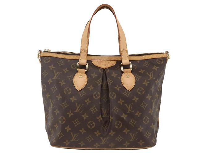 LOUIS VUITTON Borsa Tote Monogram Palermo PM M40145 LV Auth am11105A Monogramma - vista 13