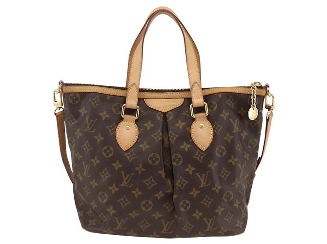 LOUIS VUITTON Borsa Tote Monogram Palermo PM M40145 LV Auth am11105A Monogramma - vista 2