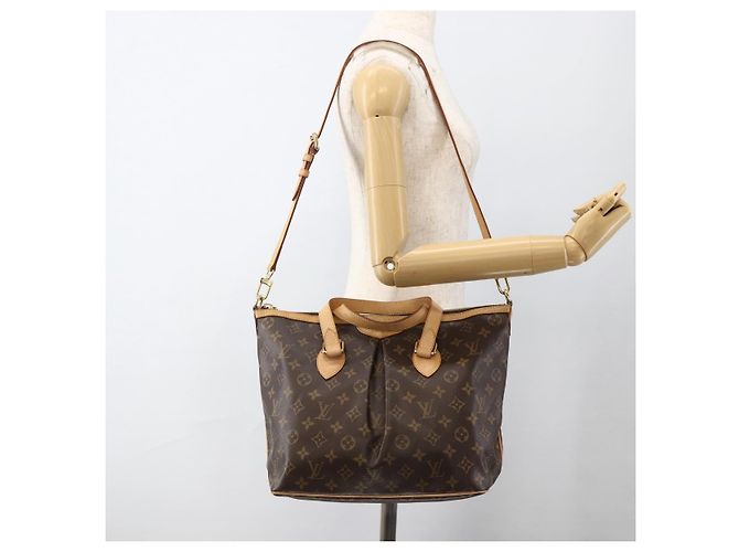 LOUIS VUITTON Borsa Tote Monogram Palermo PM M40145 LV Auth am11105A Monogramma - vista 25