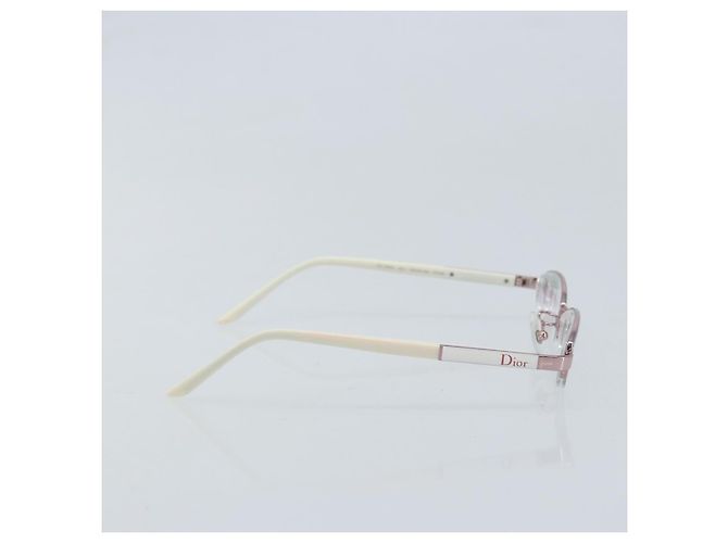Gafas Christian Dior de plástico rosa Auth BSZ427 - vista 5
