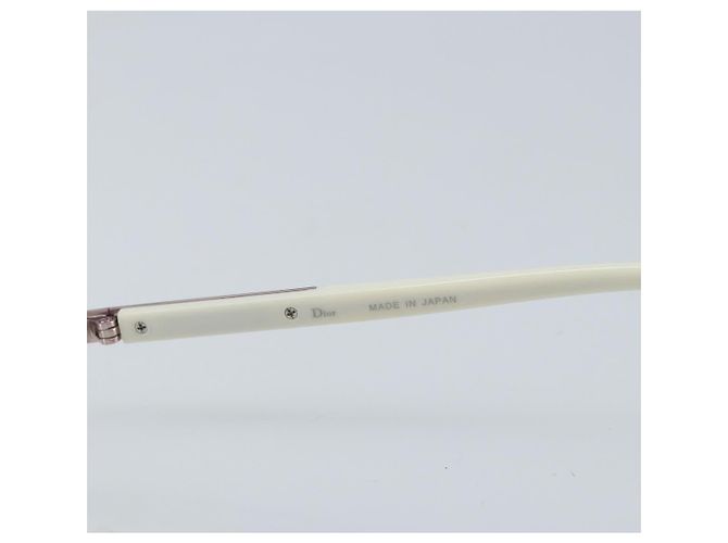 Gafas Christian Dior de plástico rosa Auth BSZ427 - vista 9