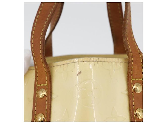 LOUIS VUITTON Borsa a Mano Monogram Vernis Reade PM Perle M91336 LV Auth AMZ367 - vista 2