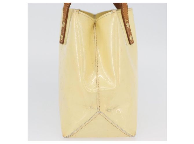 LOUIS VUITTON Borsa a Mano Monogram Vernis Reade PM Perle M91336 LV Auth AMZ367 - vista 5