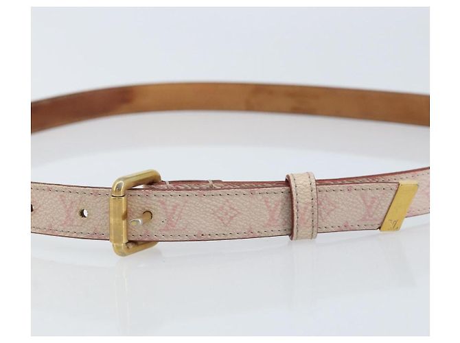 LOUIS VUITTON Monogramm Kirschblüte Gürtel 40,2" M9273Y Auth bs34187 - Ansicht 5